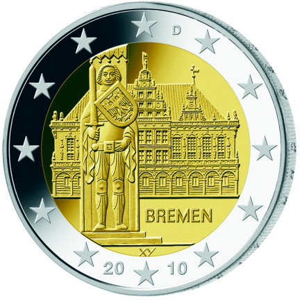 2-Euro-Münze "Bremen"