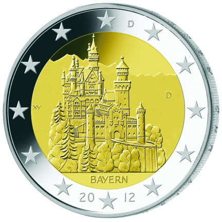 2-Euro-Münze "Bayern"