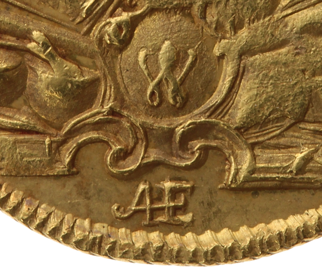 Der Friedrich d’or Friedrichs II. von Preußen - Prägejahr ©Bundesbank