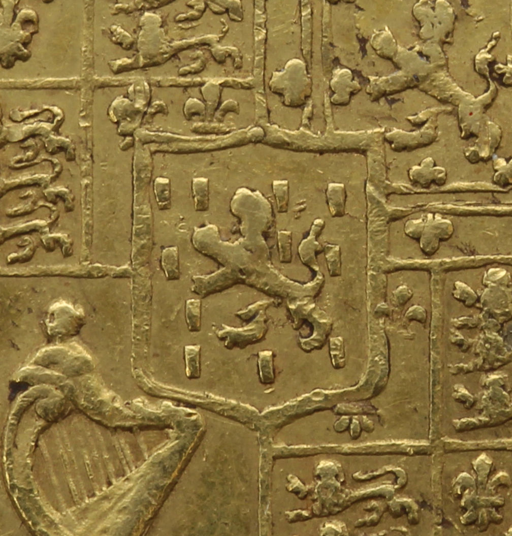 Die 5 Guineas von Maria und Wilhelm - Wappenschild ©Bundesbank