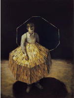 Benedikt Hipp, The Occupant, 2008, Öl auf Holz, 203 x 151 cm ©Benedikt Hipp