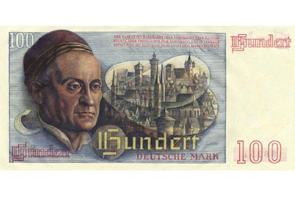 100 Deutsche Mark (1948) - Rückseite