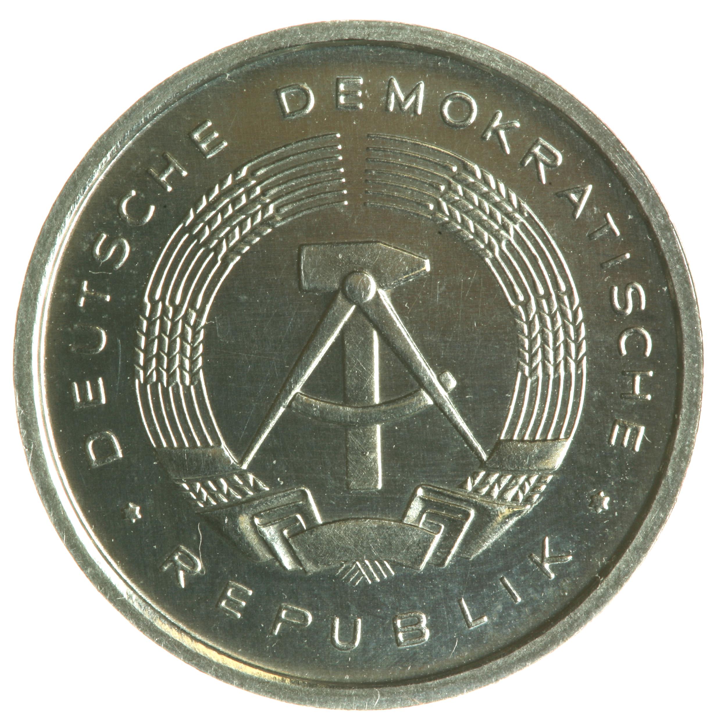 5-Pfennig Münze - Rückseite