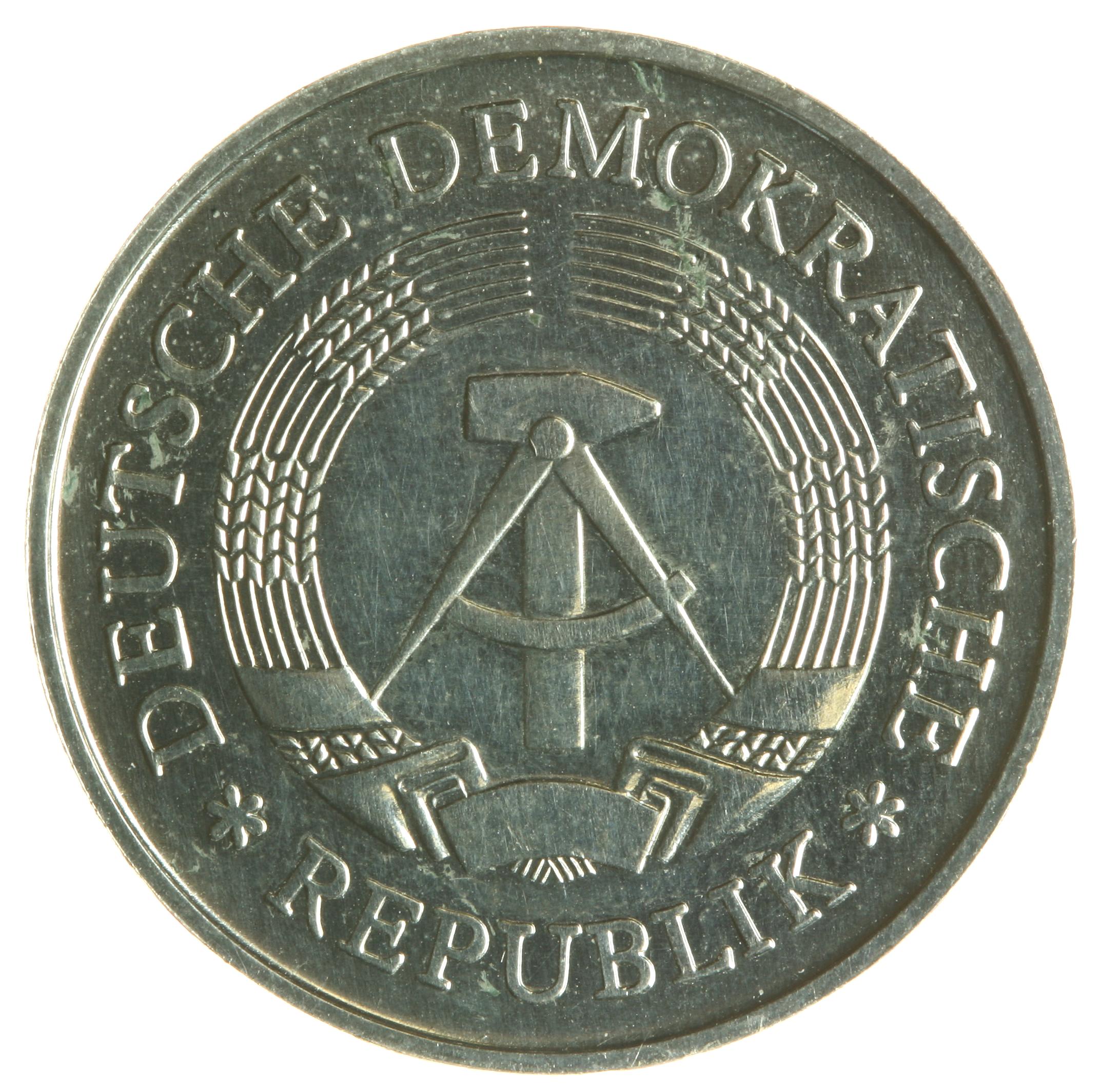 1-DM Münze - Rückseite