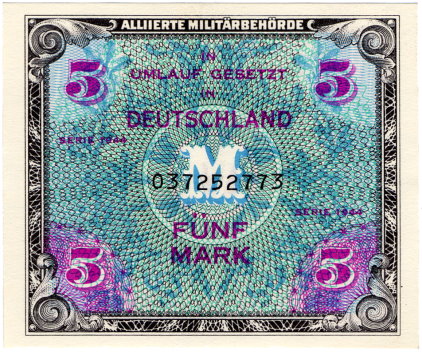 5 Mark (1944) - obverse