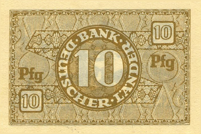10 Pfennig (1948) - reverse