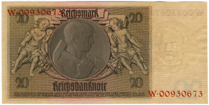 20 Reichsmark - 1929 - reverse