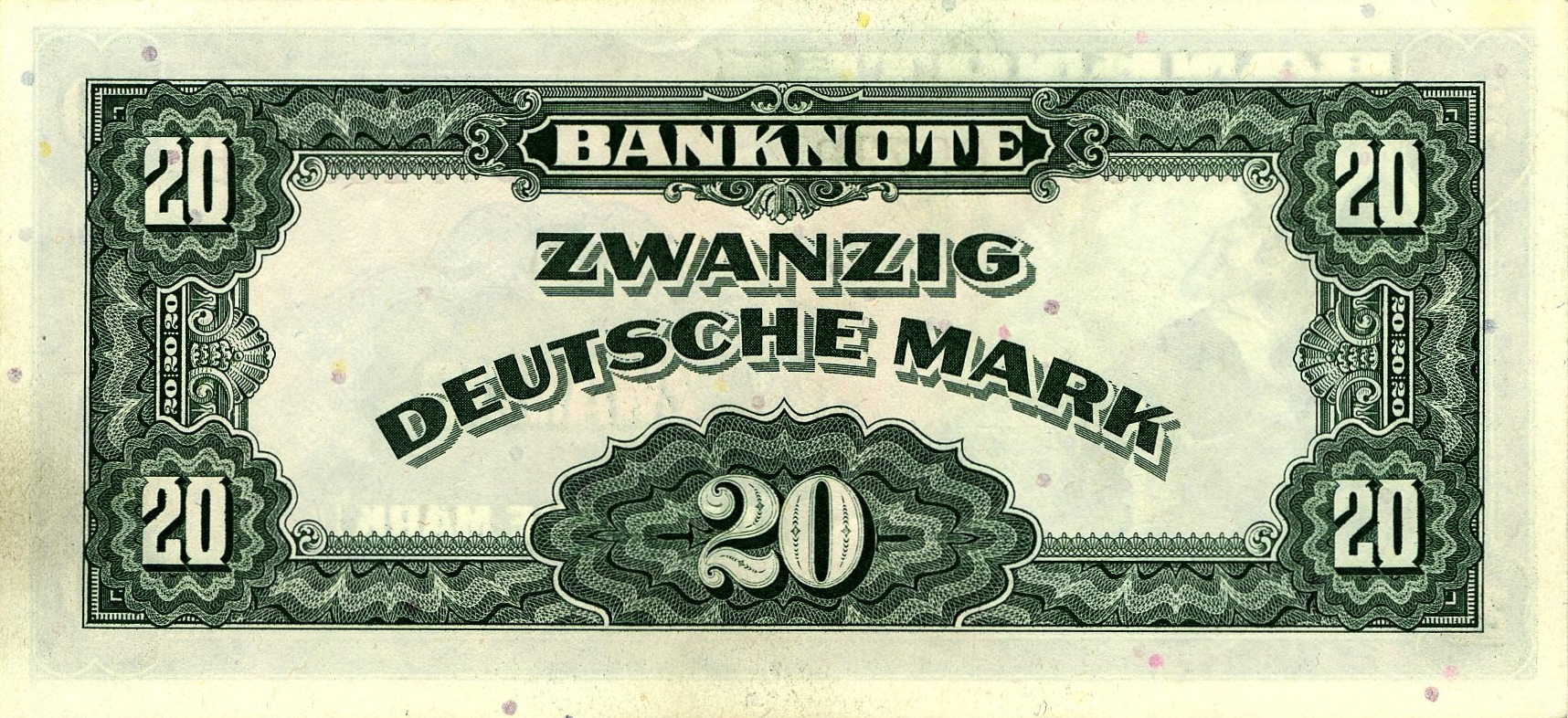 20 Deutsche Mark (1948) - reverse