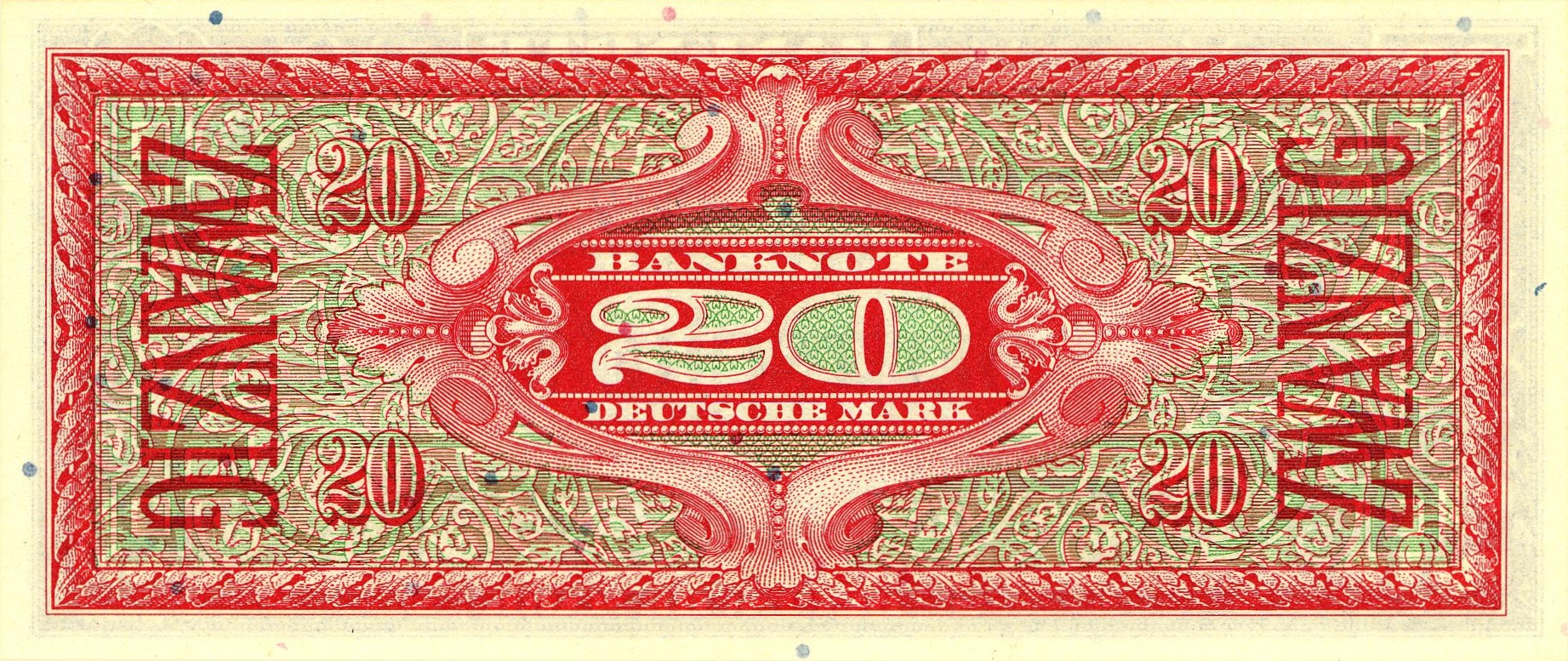 20 Deutsche Mark (1948) - reverse