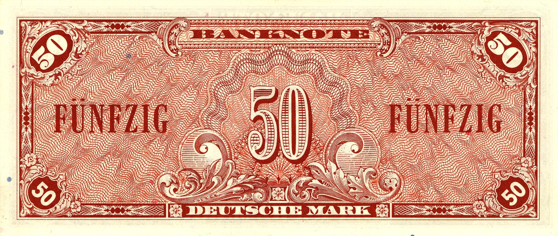 50 Deutsche Mark (1948) - reverse