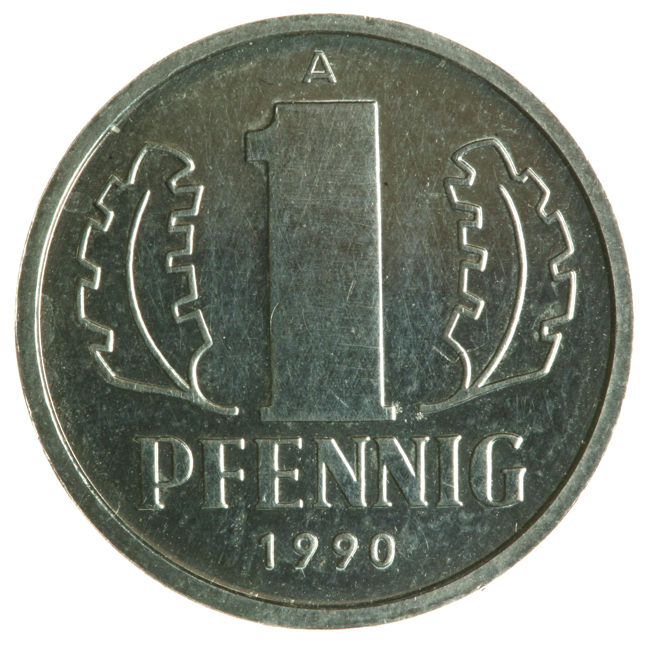 1-Pfennig coin - obverse