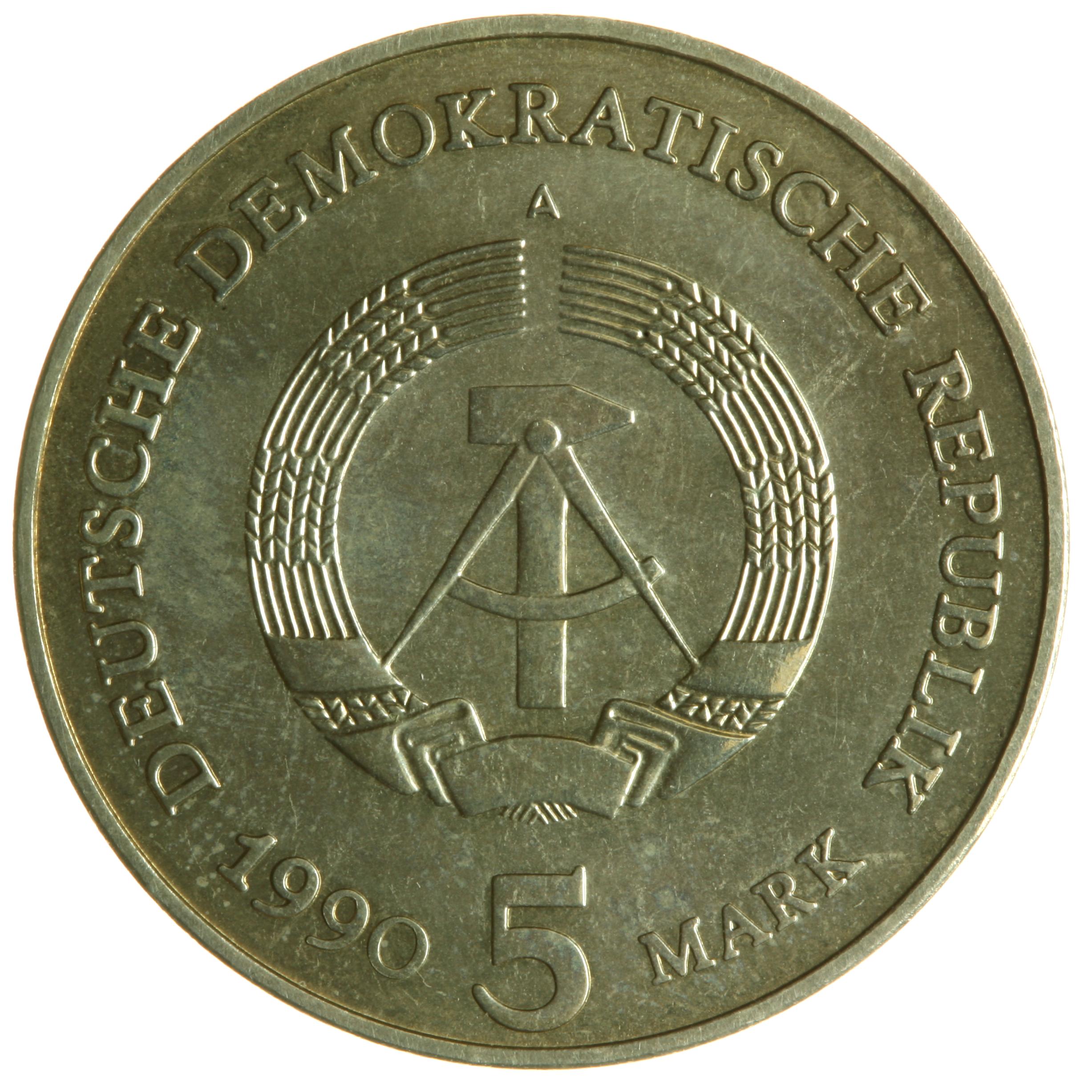 5-Mark coin - reverse