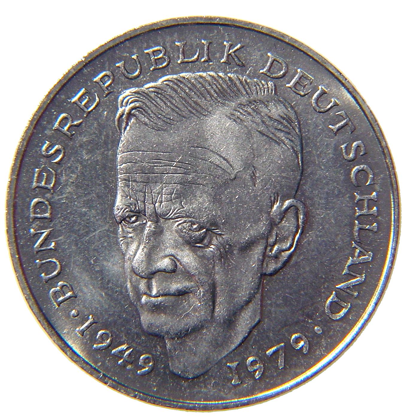 2-DM coin Schumacher - obverse