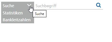 Grafik des Suchfeldes