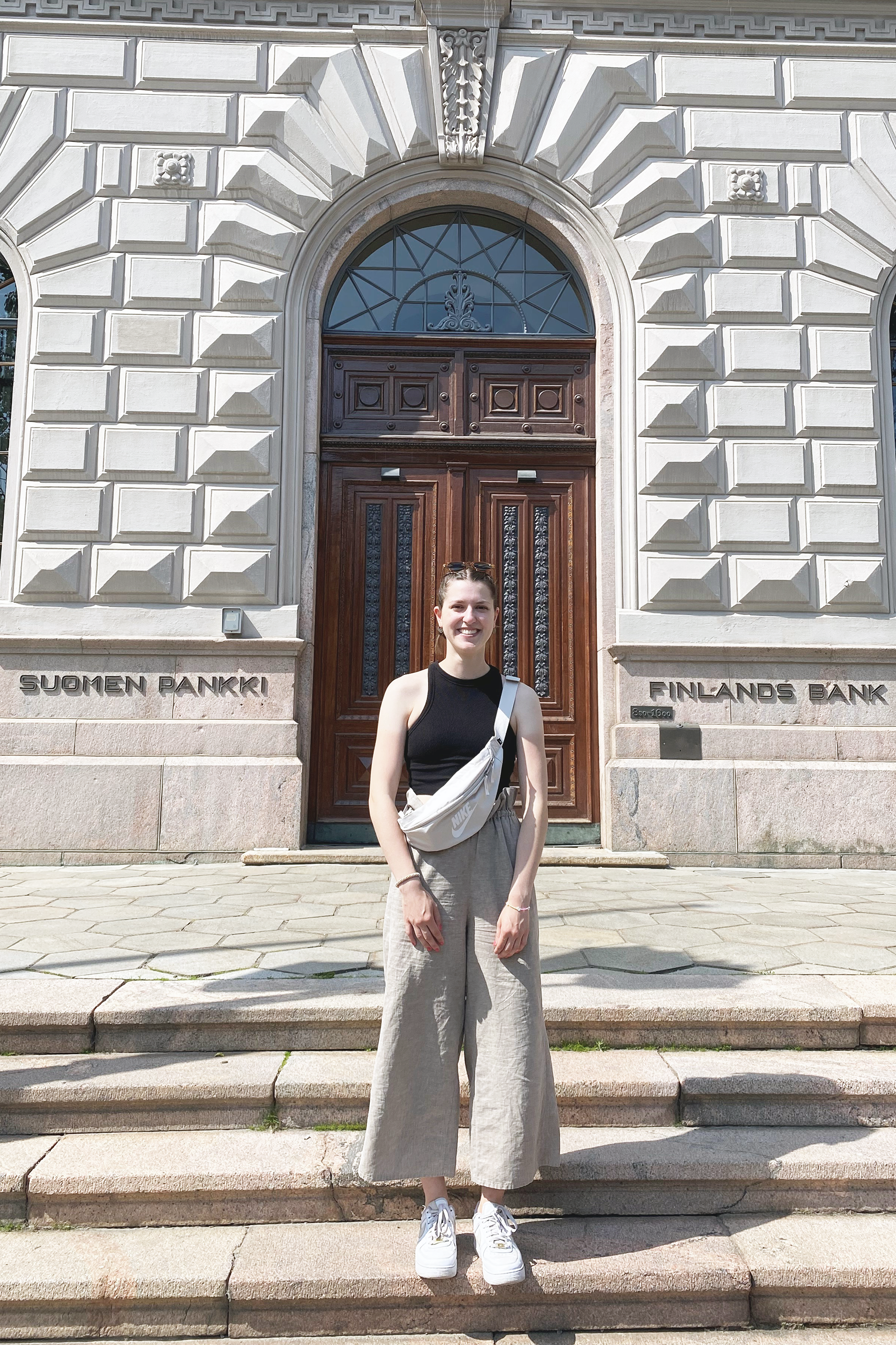 Praxisphase von Hanna Schönewolf bei der Bank von Finnland ©Privat