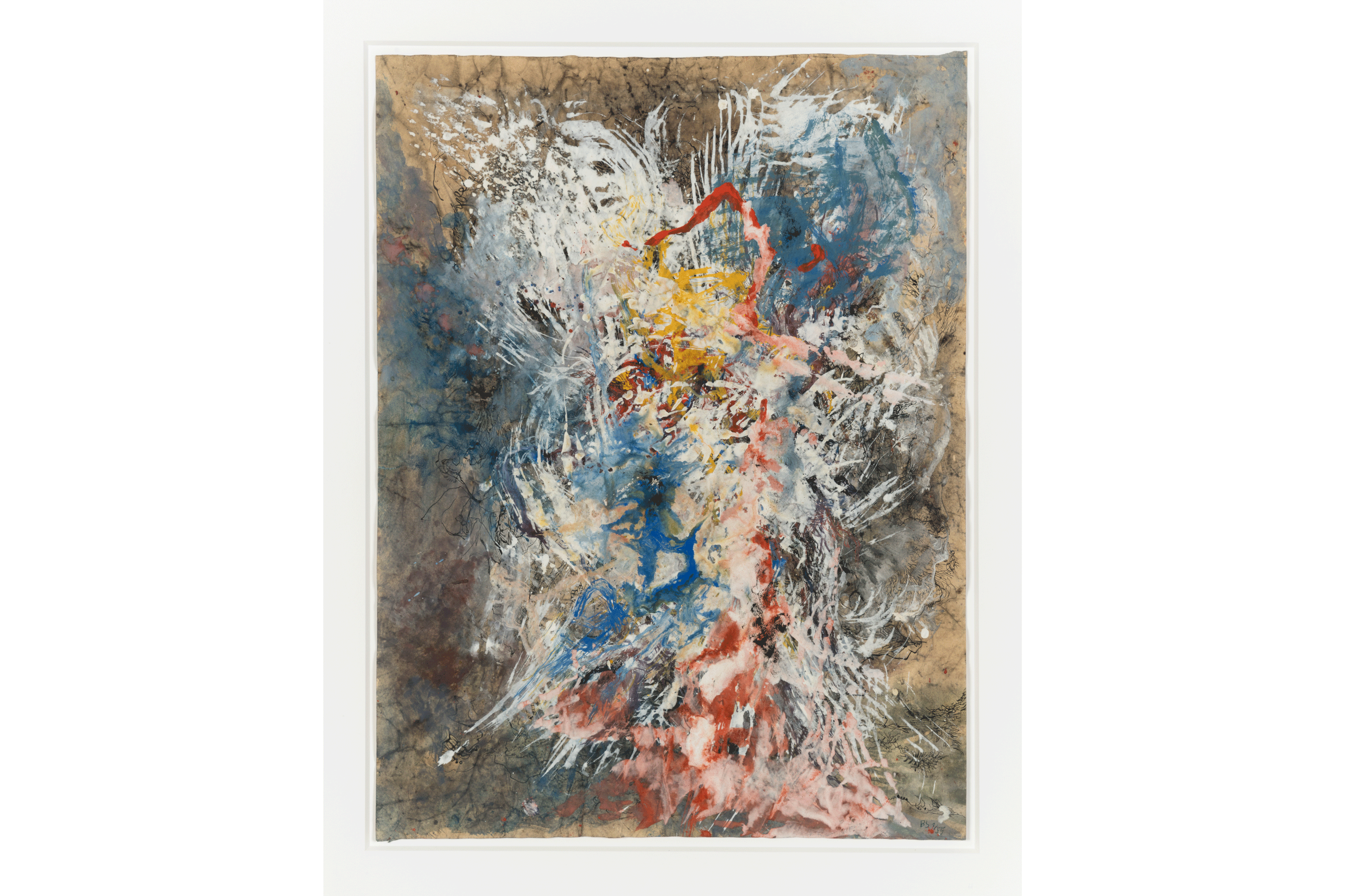 Bernhard Schultze, Wie Blumen, 1955 ©VG Bild-Kunst, Bonn 2024, Foto: Wolfgang Günzel