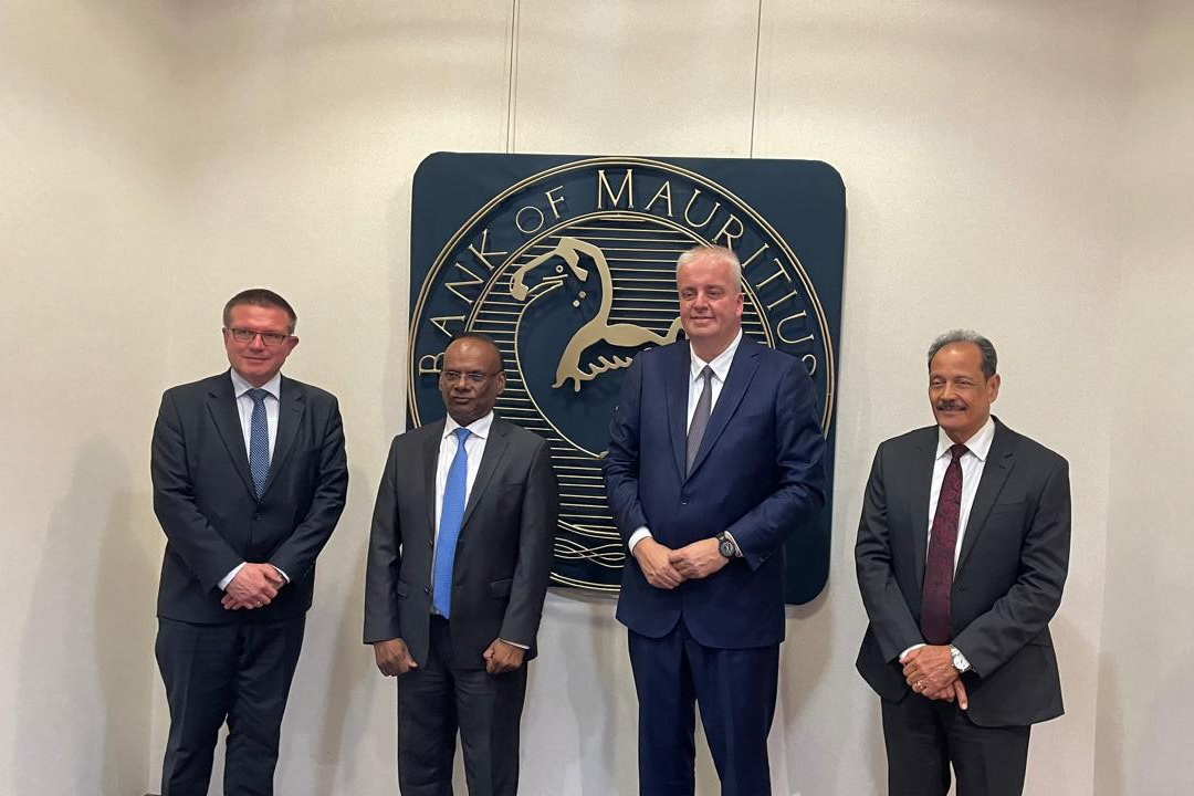Gruppenfoto ©Bank of Mauritius